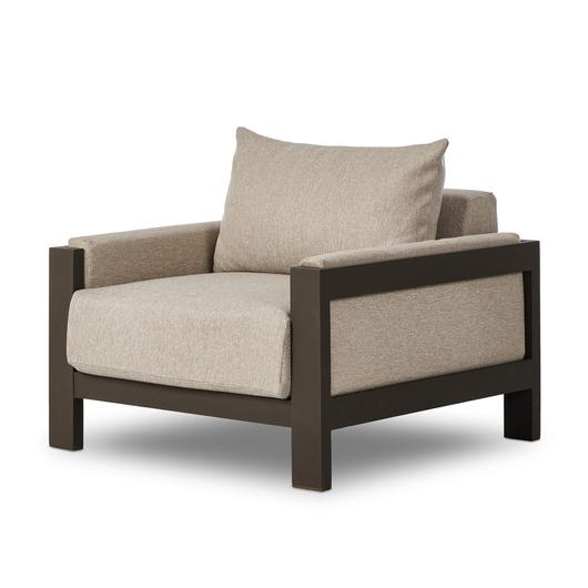 Chapman Outdoor Metal Chair - Concha Fog by Four Hands