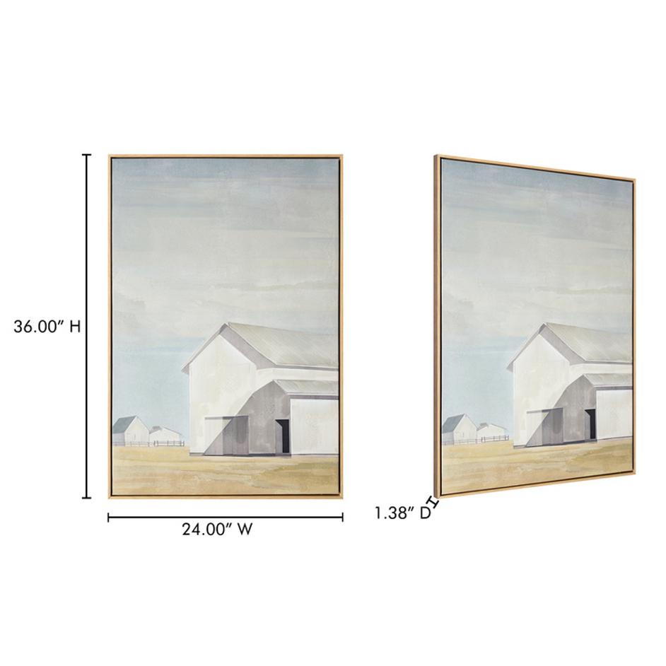 Gable Framed Painting by Moes Home