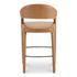 Martens Bar Stool Brown Leather by Moes Home