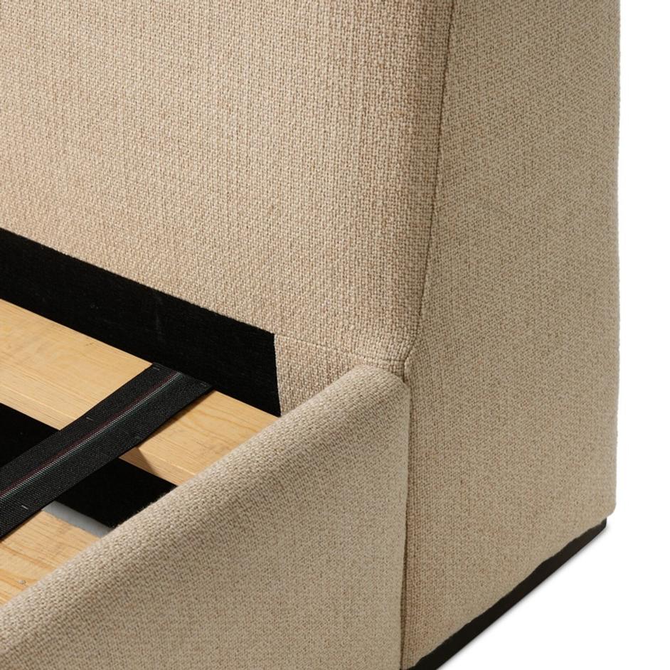 Colt King Bed - Irving Flax by Four Hands