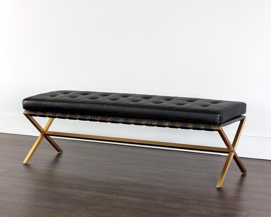 Kenji Bench - Bravo Black by Sunpan