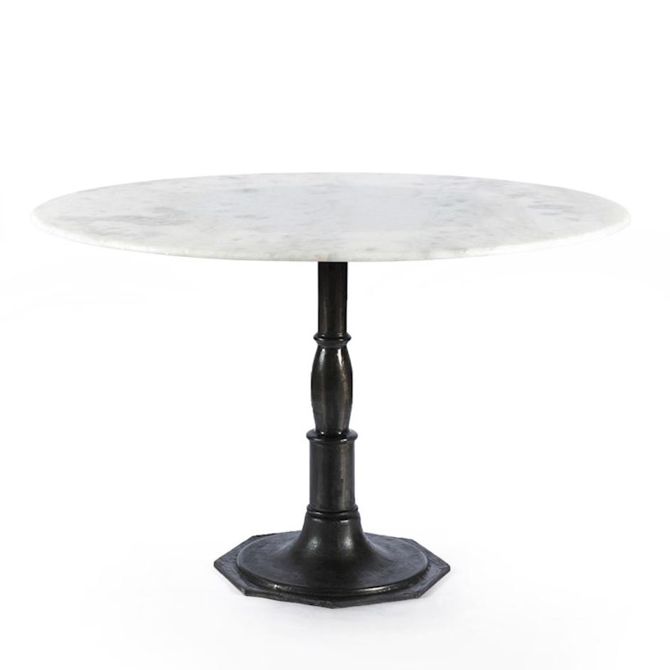 LUCY BISTRO TABLE-CARBON WASH 48" by FOUR HANDS