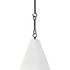Grazia Pendant - Matte White Plaster by Four Hands