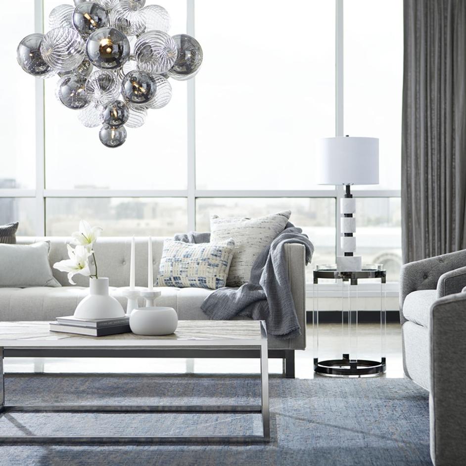 Purezza Vase in White by Cyan Design