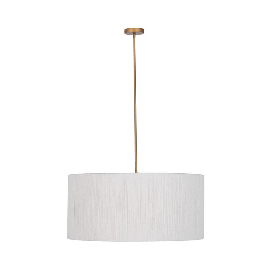 Allyn Pendant White/Gold by Classic Home