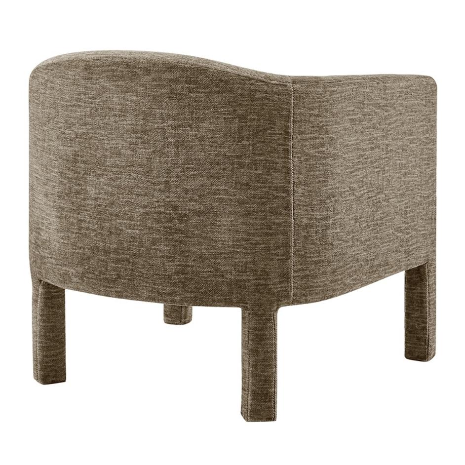 Jennifer Fabric Accent Arm Chair, Pasadena Taupe by New Pacific Direct