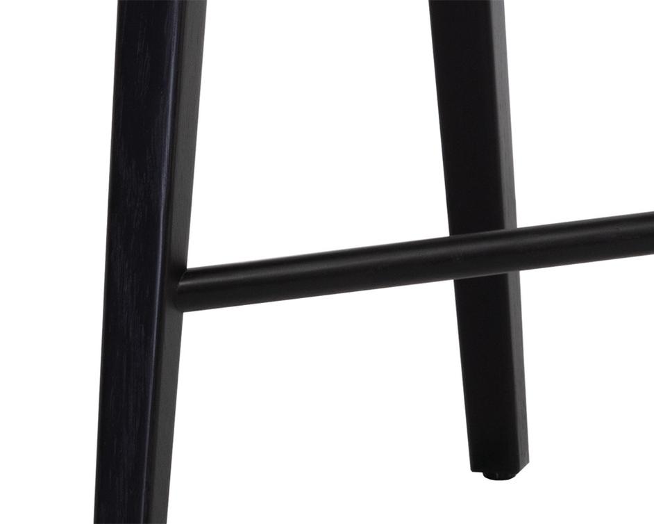 DOMINIC COUNTER STOOL - BLACK by Sunpan