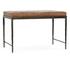 Malo Leather 28" Bench by Classic Home