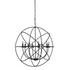 Derince Iron Chandelier Large by Classic Home
