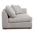 Rue Right Arm Facing Chair Flecked Grey by Moes Home