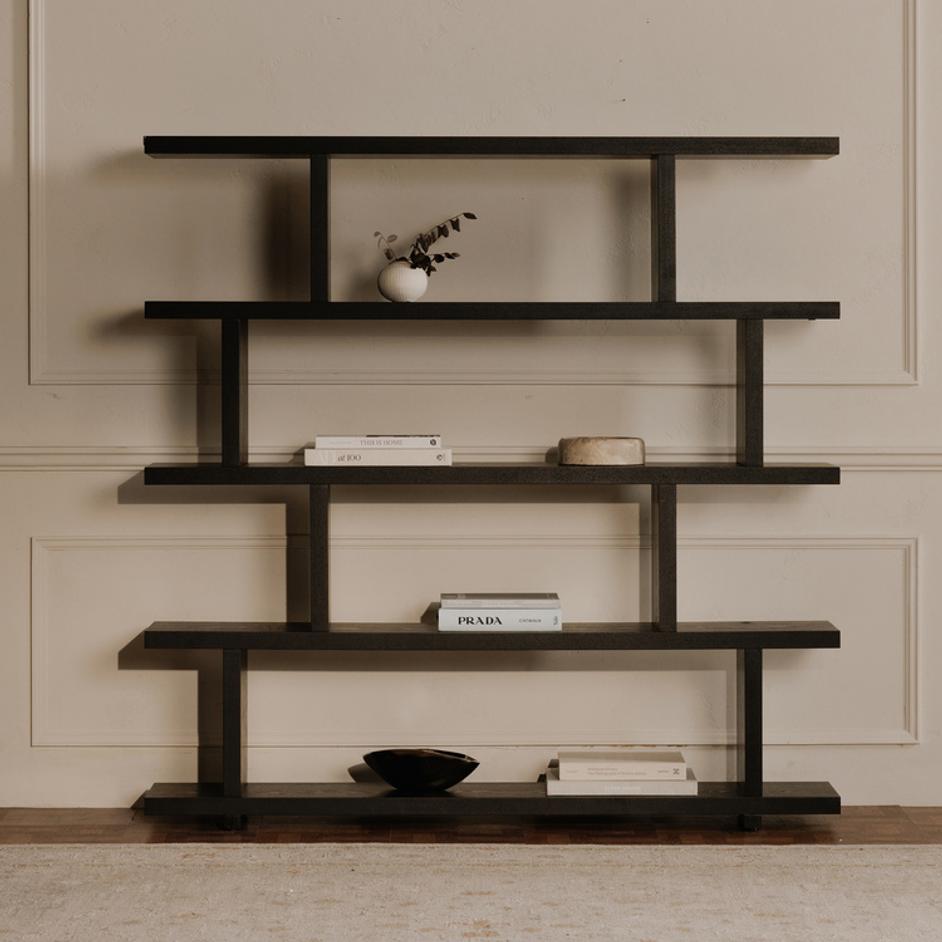 Miri Shelf Large Black by Moes Home
