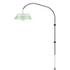 Cuna Mint Green 1-Light Wall Lamp with Black Wall Hanger by UMAGE