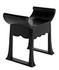 Wey Sungkai/Mindi Stool in Charcoal Black by Noir Furniture