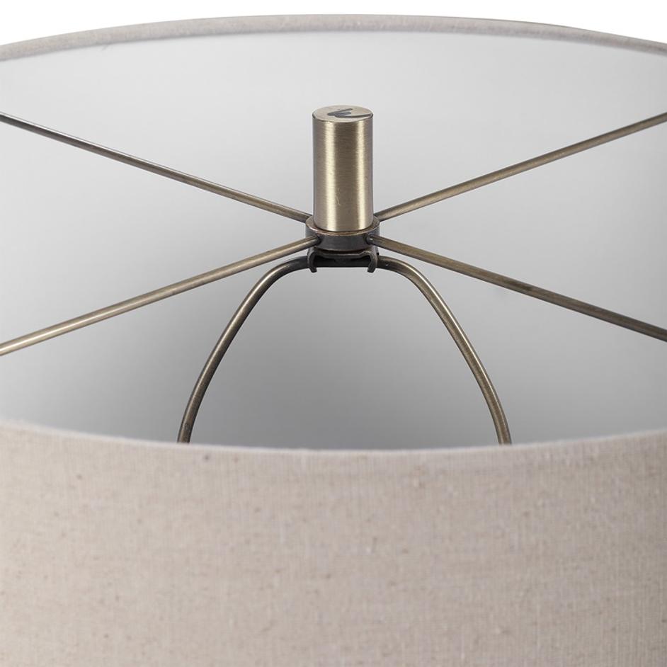 Prospect Striped Accent Lamp by Uttermost