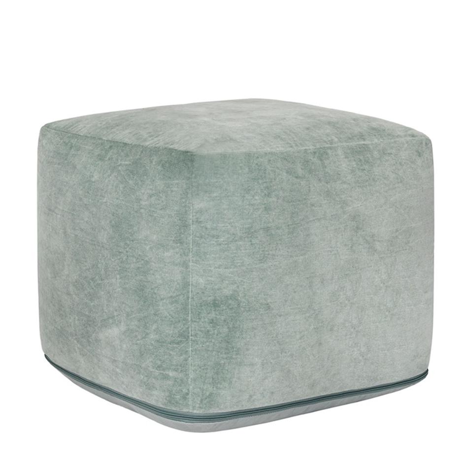 Heirloom Velvet Pouf by Classic Home