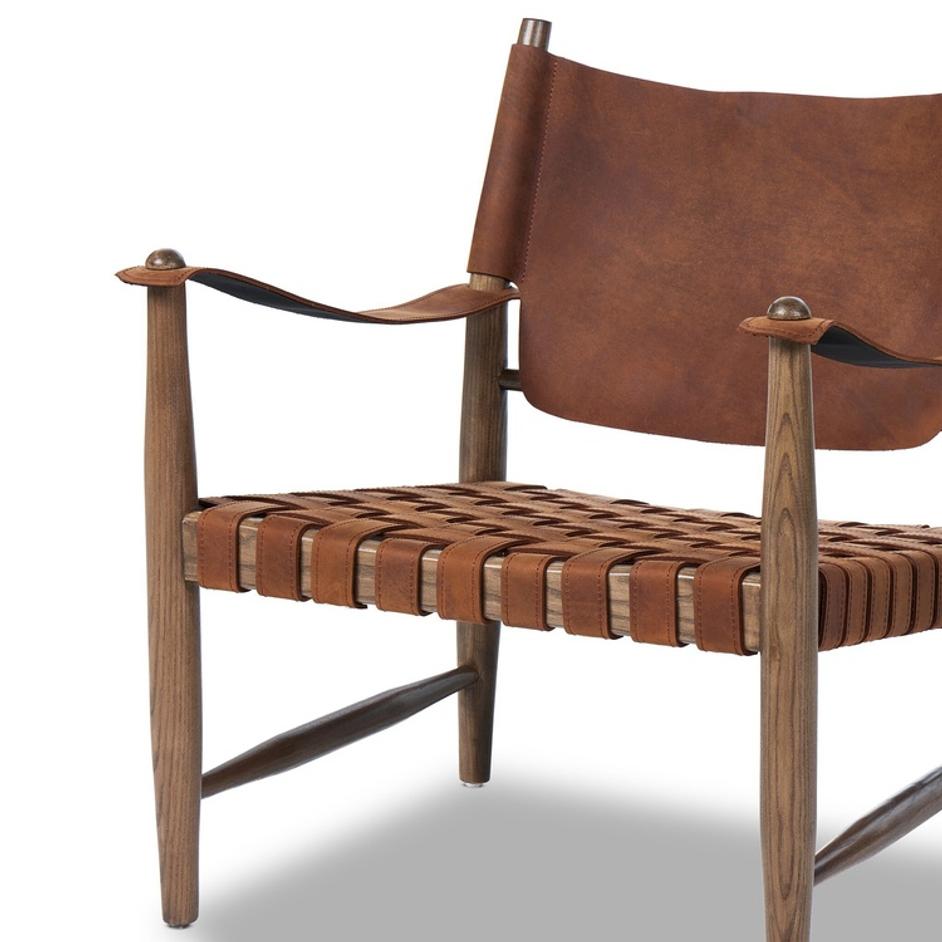 Ignacio Chair - Renault Cognac by Four Hands