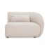 Amelia Right Arm Facing Chair Warm White by Moes Home