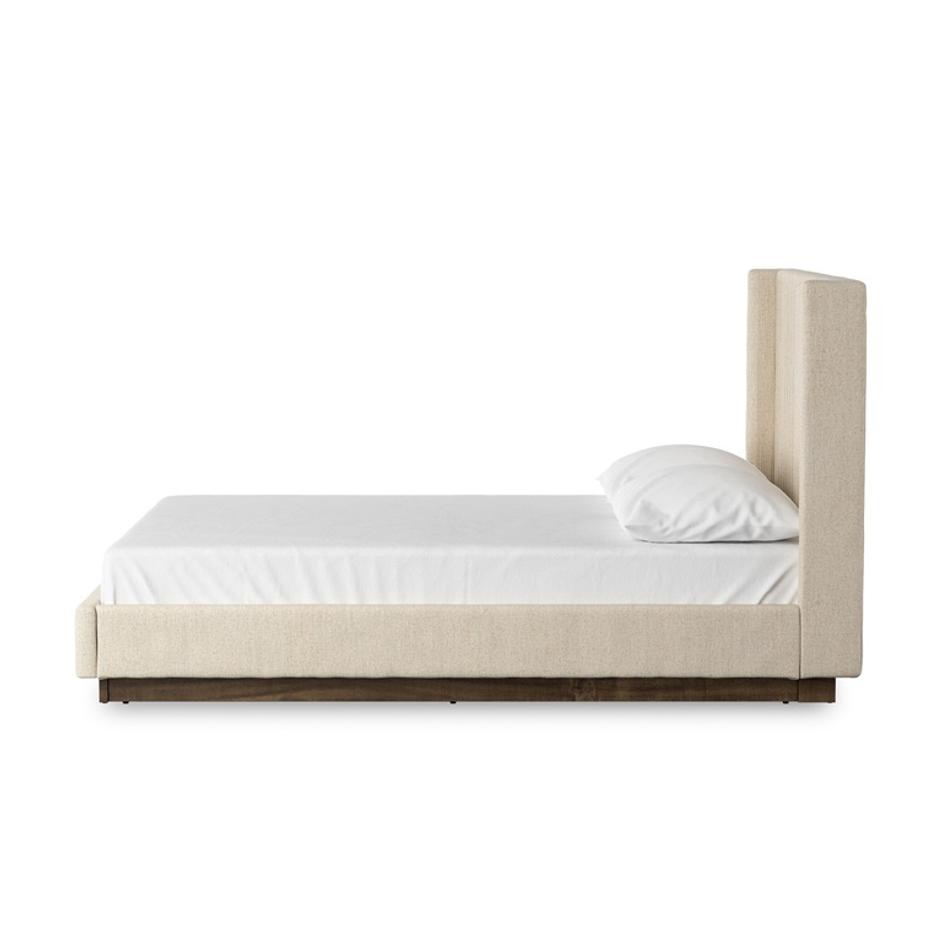 Montgomery Queen Bed - Thames Cream by Four Hands