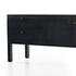 Isador Media Console In Black Wash Poplar by FOUR HANDS