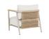 MUROS LOUNGE CHAIR - GREIGE - PALAZZO CREAM by Sunpan