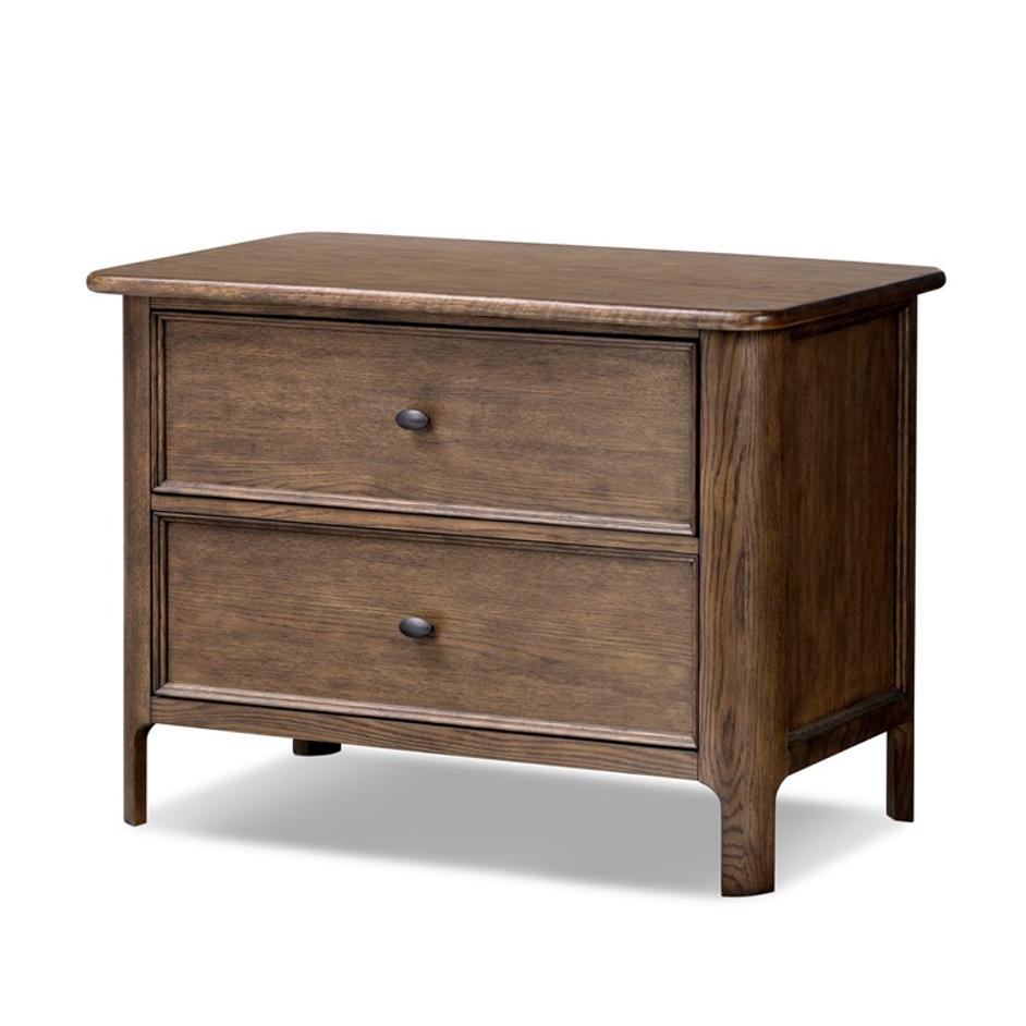 Russ Nightstand - Aged Oak by Four Hands