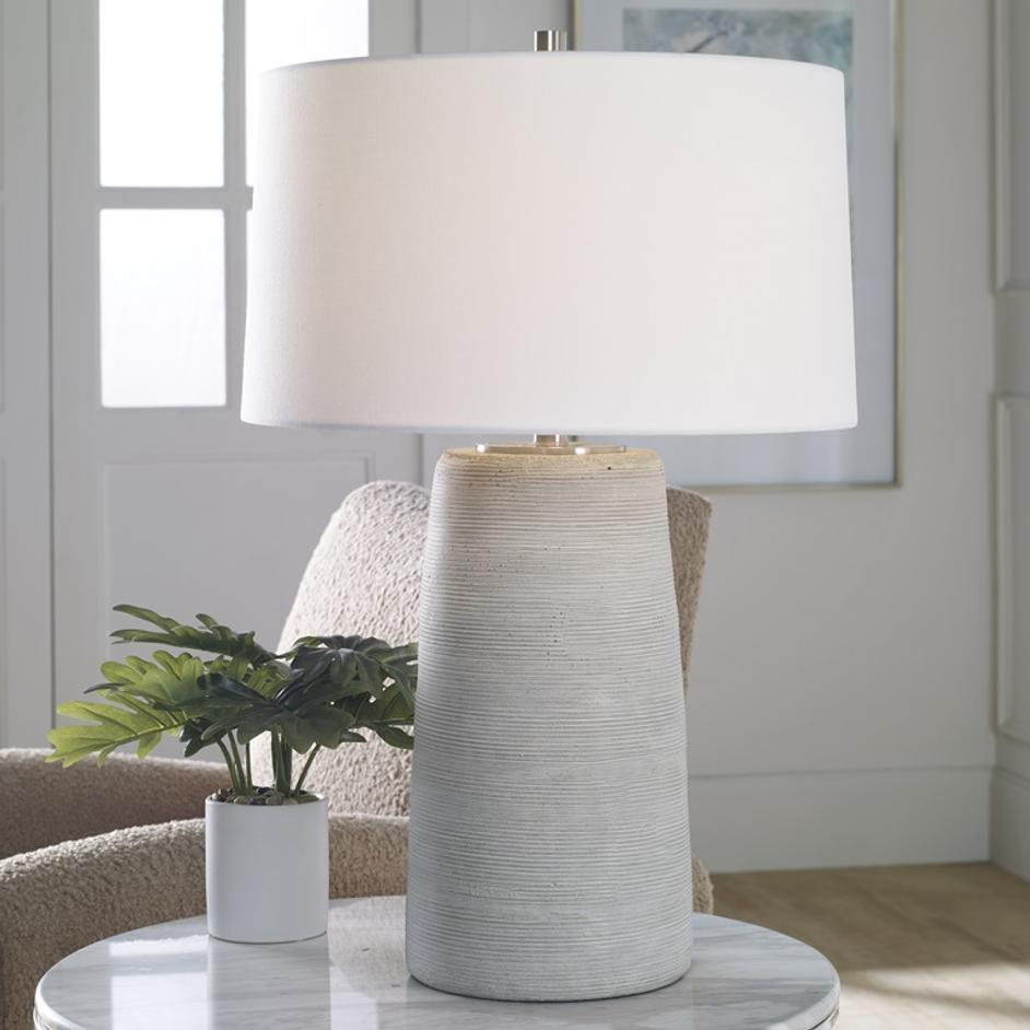 Mountainscape Ceramic Table Lamp by Uttermost