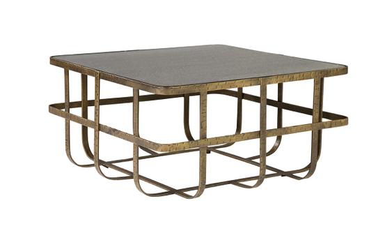 Harvest Mirrored Coffee Table by Furniture Classics