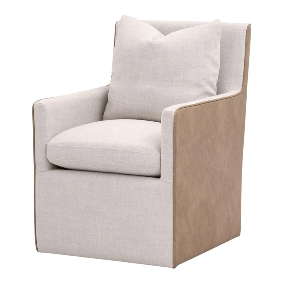 Harmony Arm Chair With Casters by Essentials For Living