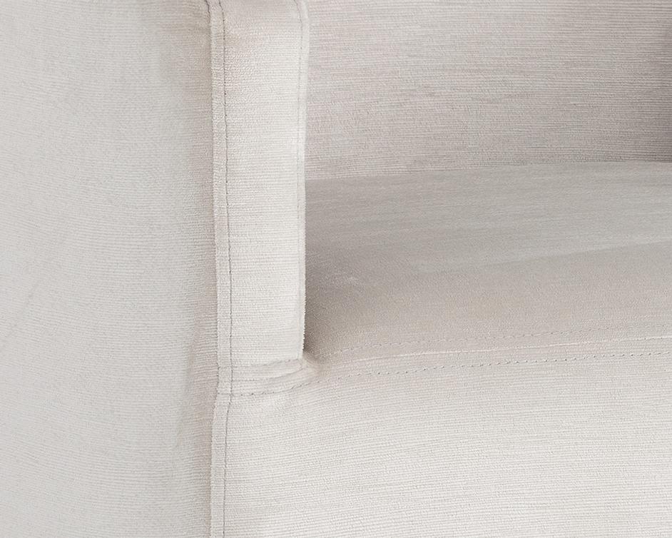 Zane Wheeled Lounge Chair - Piccolo Prosecco by Sunpan