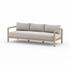 Sonoma Outdoor Sofa In 88" In Brown/Stone Grey by FOUR HANDS