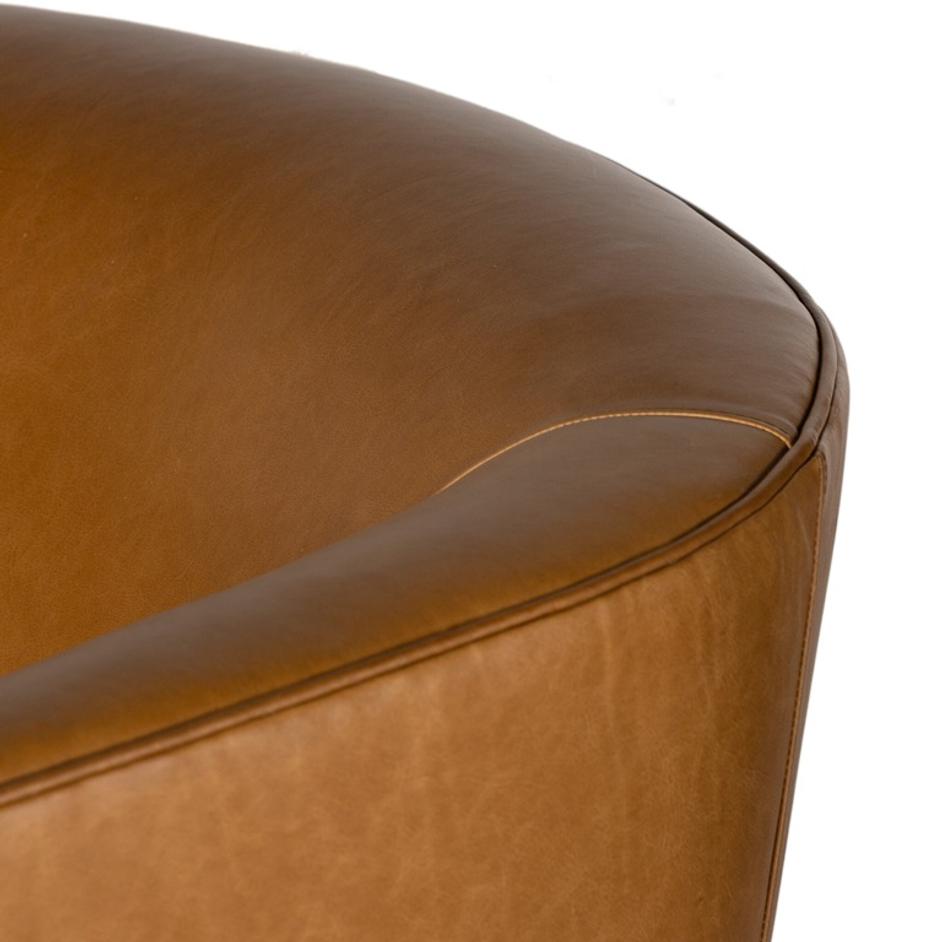 Mila Swivel Chair - Osorno Camel by Four Hands