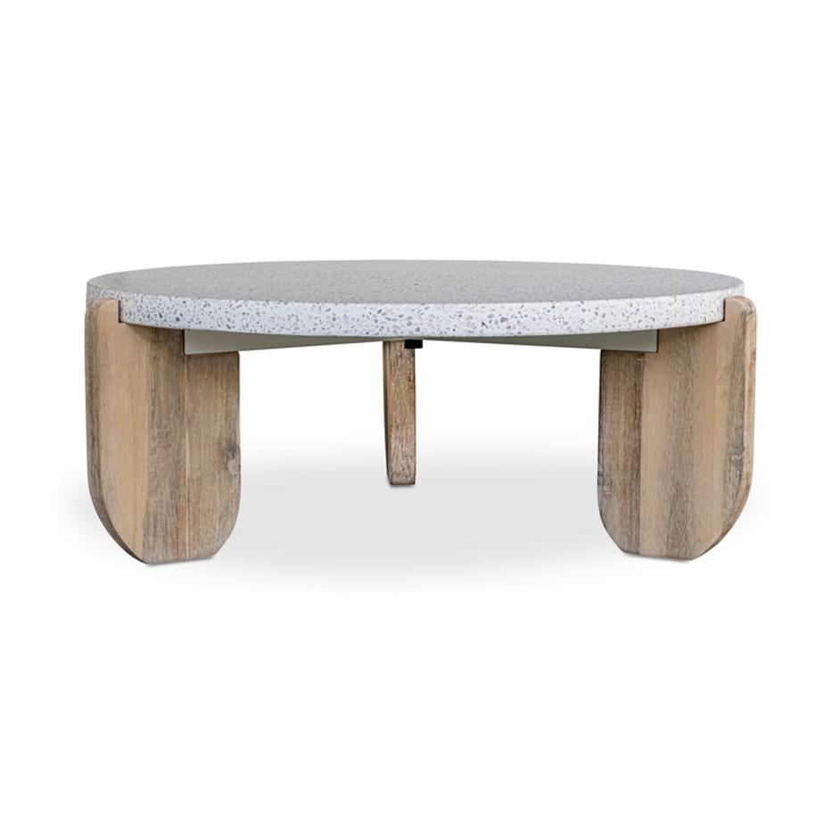 Wunder Coffee Table White by Moes Home