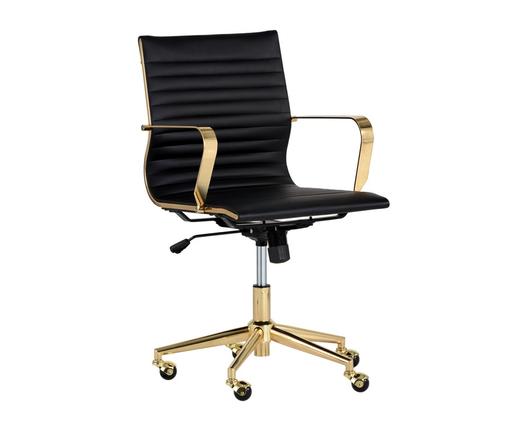 Jessica Office Chair - Black by Sunpan