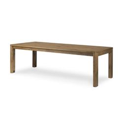 Noeline Double Extension Dining Table - Resawn Worn Oak by Four Hands
