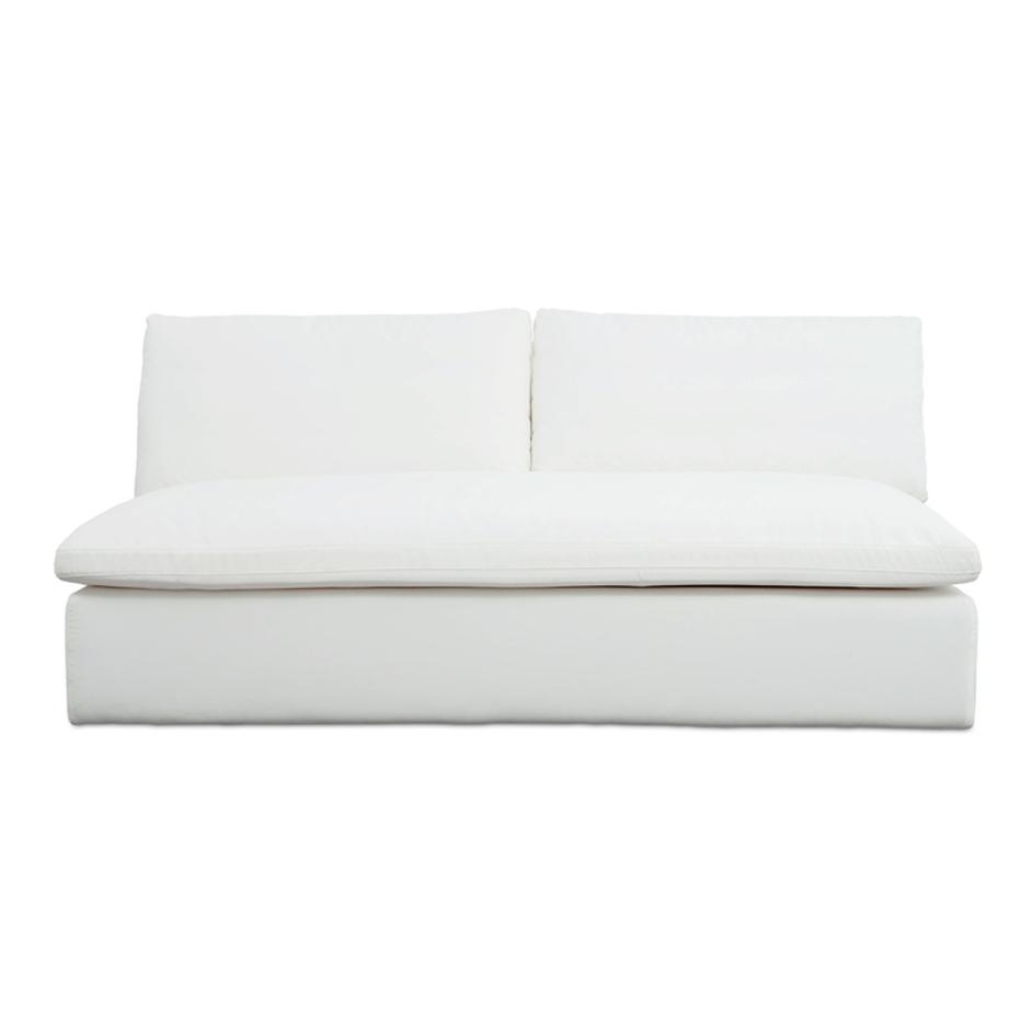Miles Outdoor Sofa White by Moes Home