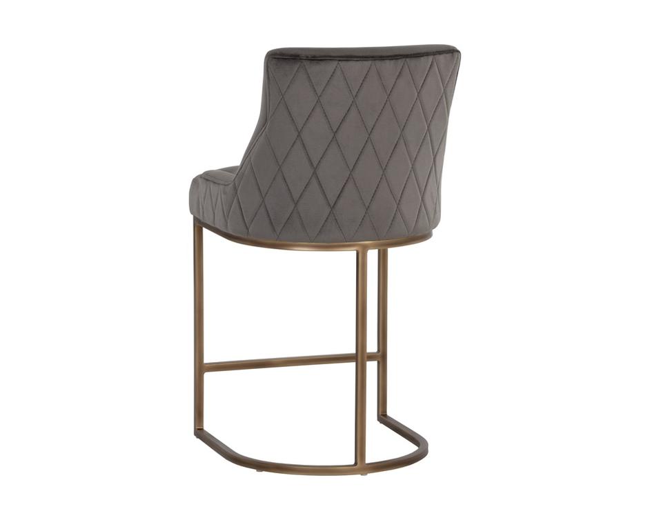 FLORENCE COUNTER STOOL - PICCOLO PEBBLE by Sunpan