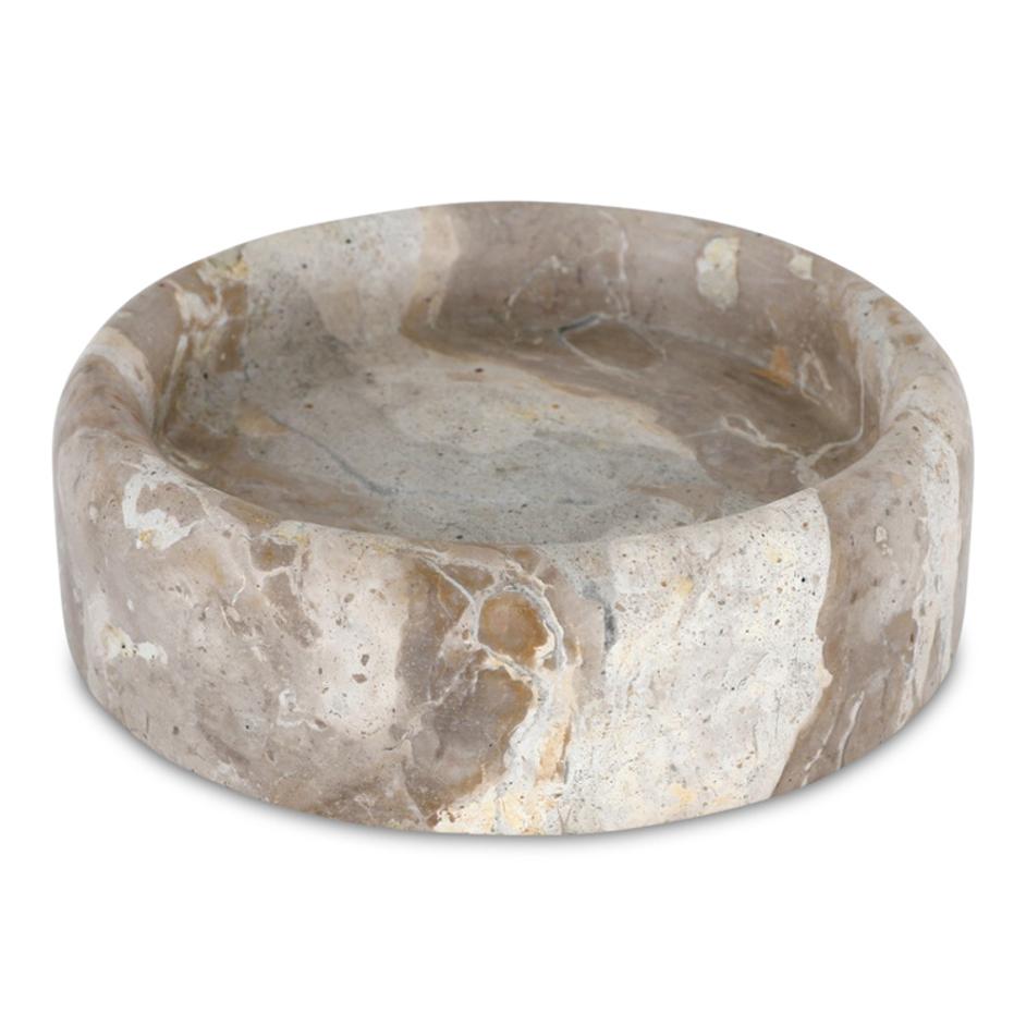 Anais Catchall Beige Marble by Moes Home