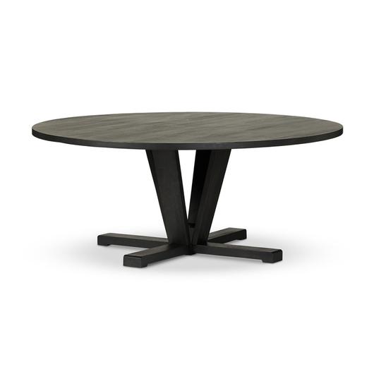 Cobain Dining Table - Flint Black by Four Hands