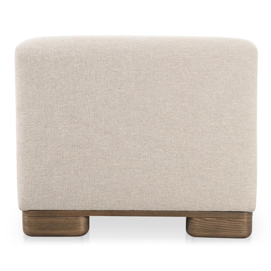 June Slipper Chair Oatmeal by Moes Home