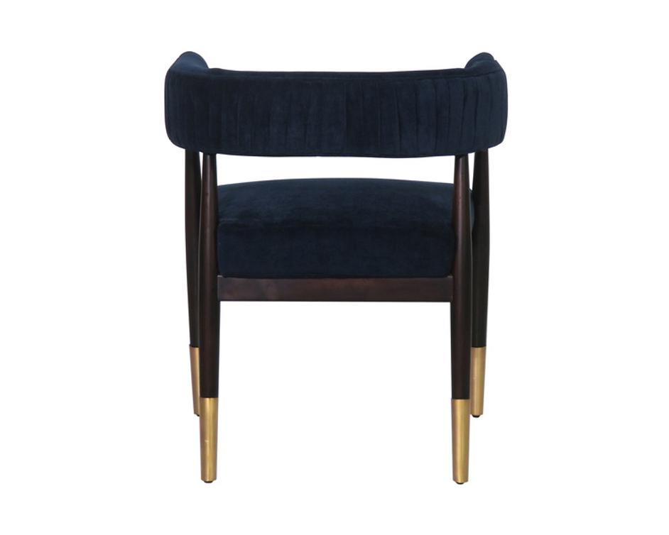 CALLEM DINING ARMCHAIR - DANNY NAVY by Sunpan