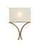 Cornwall Gold Wall Sconce In French Gold Leaf by Currey & Company
