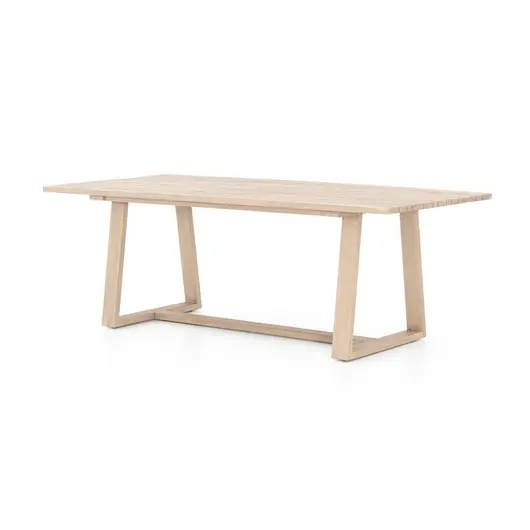 Atherton Outdoor Dining Table-Brown by FOUR HANDS