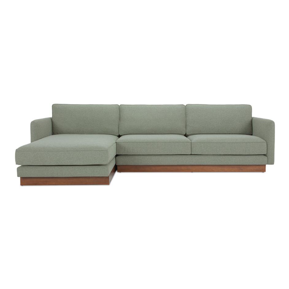 Vernon Left Sectional Sage by Moes Home