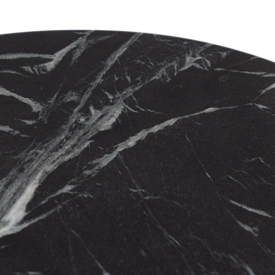 Marble Lazy Susan - Dark Kettle Black by Four Hands