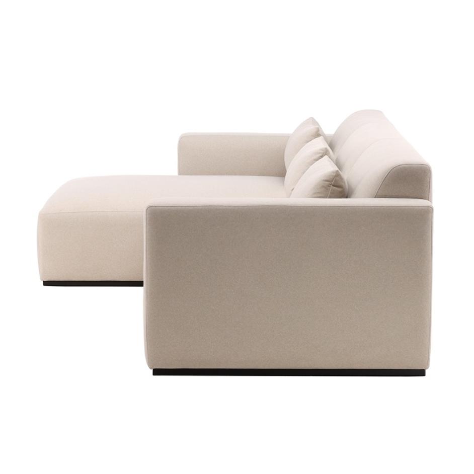 Aveline Chaise Sectional by Curated Collections