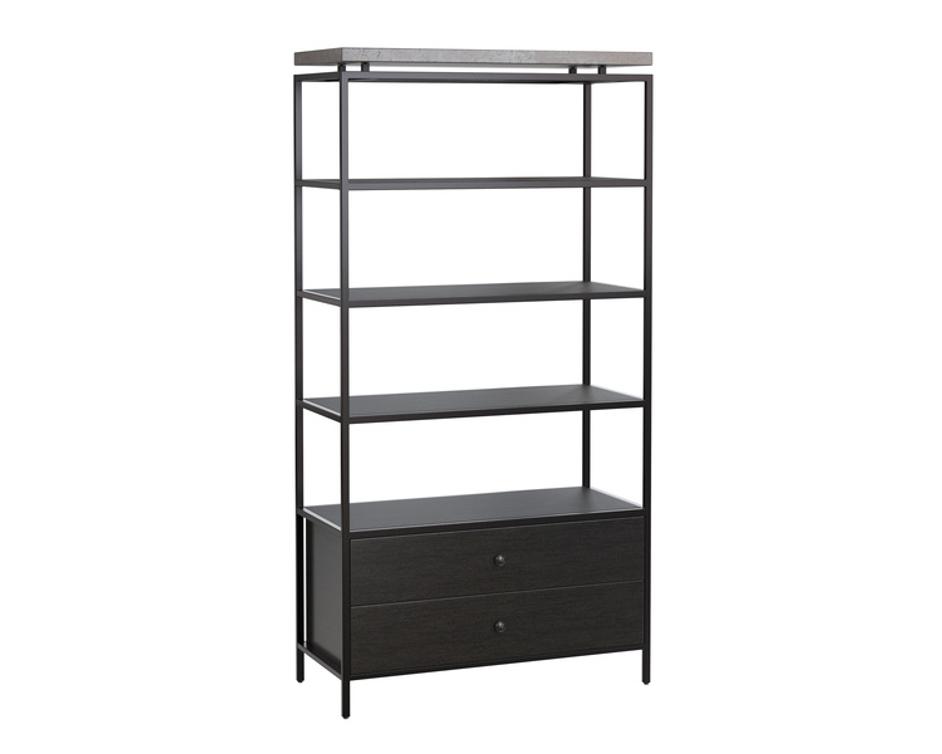 NORWOOD BOOKCASE by Sunpan