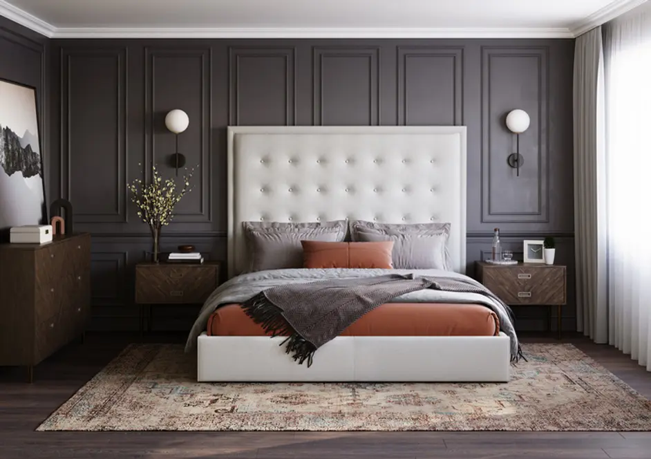 IZORA SCONCE - BLACK - FROSTED by Sunpan