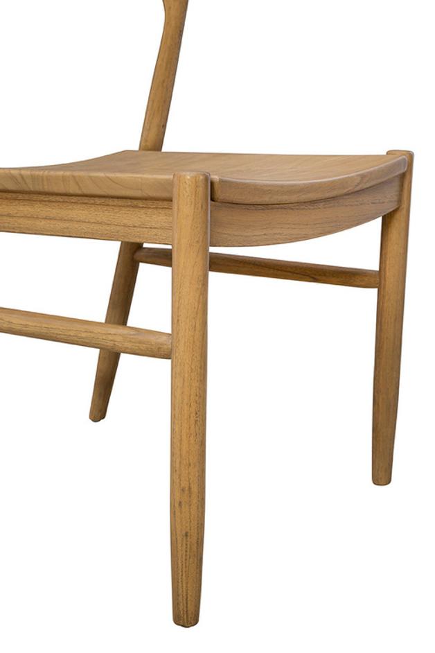 Natural Townsend Side Chair by Furniture Classics