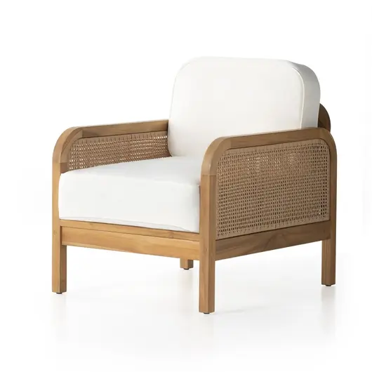Merit Outdoor Chair In Natural Teak In Fsc by FOUR HANDS