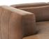 BEAU SOFA CHAISE - LAF - LUCIA TOBACCO LEATHER by Sunpan